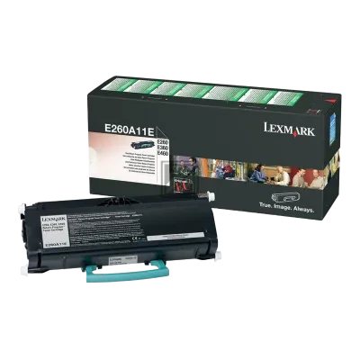 Тонер-картридж Lexmark 0E260A11E, Черный