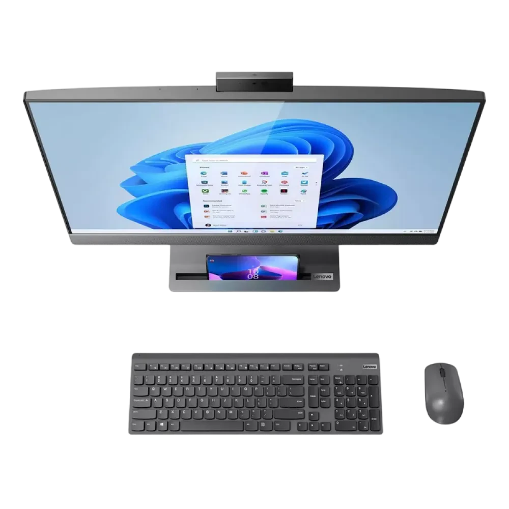 Моноблок Lenovo IdeaCentre 5 27IAH7, 27", Intel Core i7-13700H, 16Гб/1024Гб, Windows 11 Pro, Storm Grey