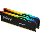 Memorie RAM Kingston FURY Beast RGB, DDR5 SDRAM, 5200 MHz, 64GB, KF552C36BBEAK2-64