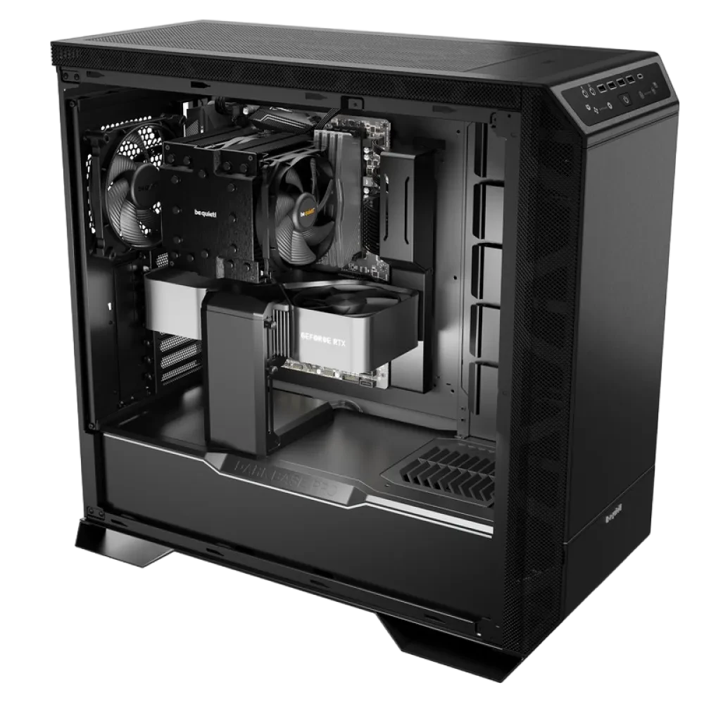 Carcasă PC be quiet! BGW50, Midi-Tower, Fără PSU, Negru