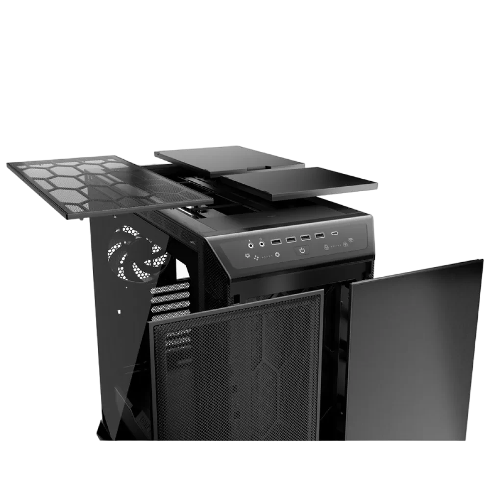 Carcasă PC be quiet! BGW50, Midi-Tower, Fără PSU, Negru