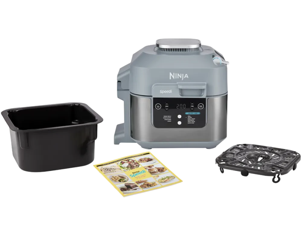 Aparat de gătit multifuncțional sub presiune Ninja ON400EU, Gri