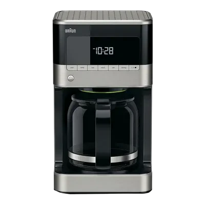 Капельная кофеварка Braun KF 7120 BK, 1000Вт, Черный | Нержавеющая сталь