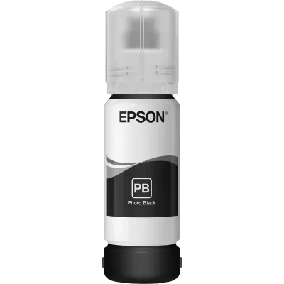 Recipient de cerneală Epson 106 EcoTank, C13T00R140, Negru foto