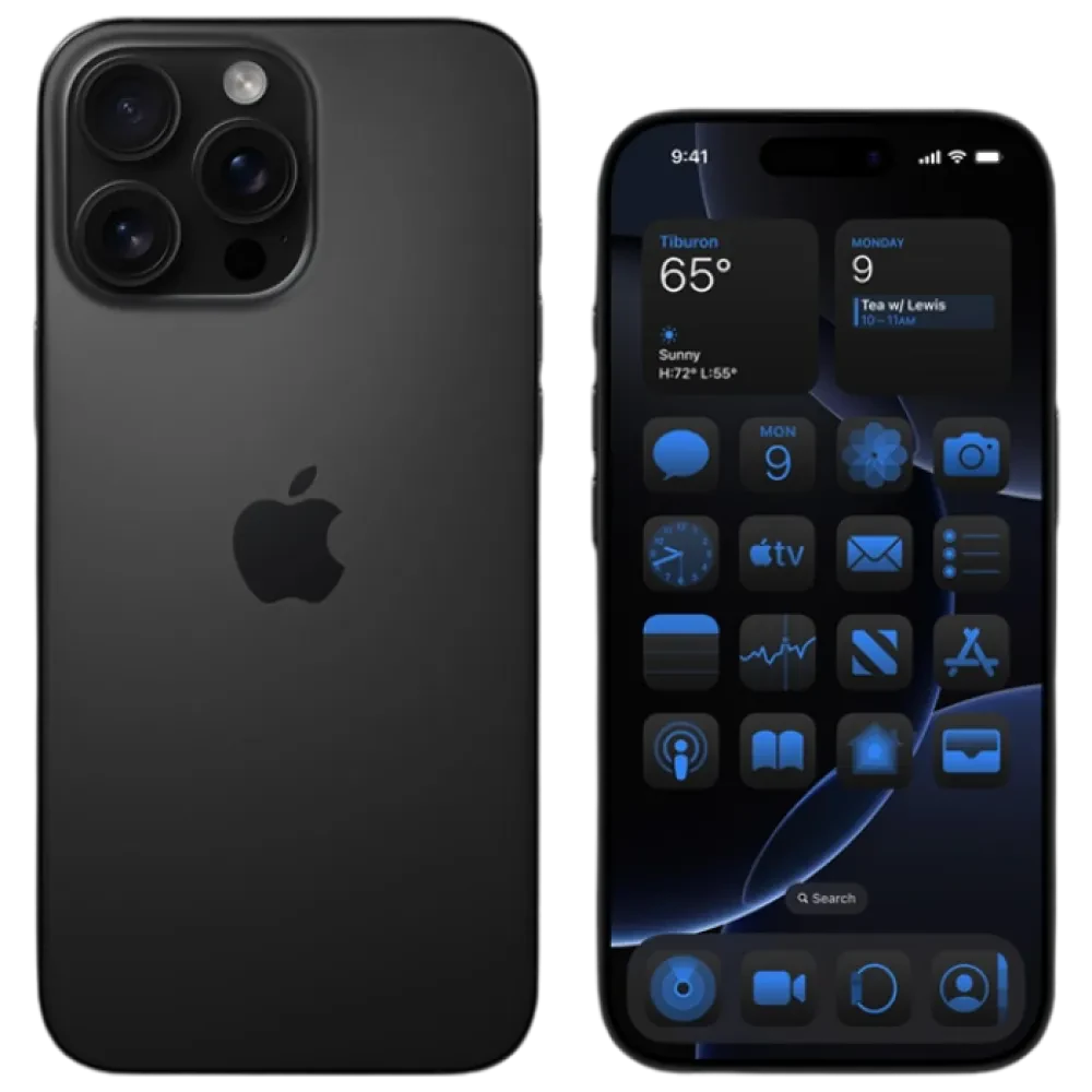 Smartphone Apple iPhone 16 Pro Max, 256GB, Black Titanium