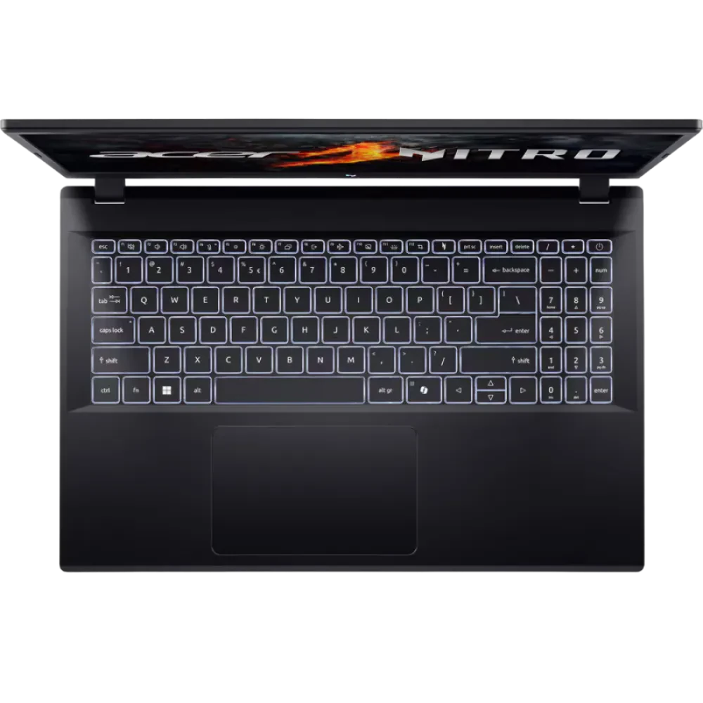 Игровой ноутбук 15,6" Acer Nitro V15 ANV15-41, Obsidian Black, AMD Ryzen 5 7535HS, 16Гб/1024Гб, Linux eShell