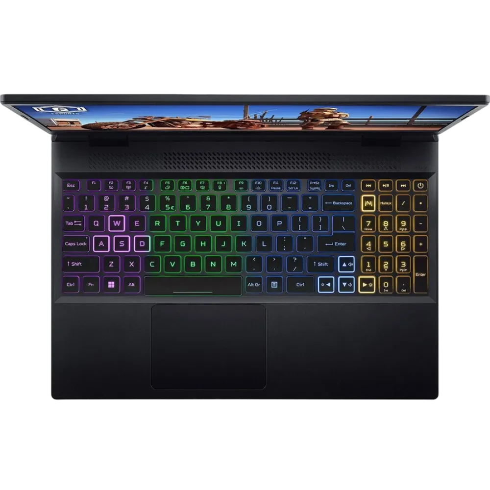 Игровой ноутбук 15,6" Acer Nitro V15 ANV15-41, Obsidian Black, AMD Ryzen 5 7535HS, 16Гб/1024Гб, Linux eShell