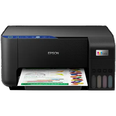 Multifunctional Inkjet Epson MFD EcoTank L3251, Negru