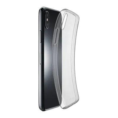 Husă Cellularline Fine - iPhone XS/X, Transparent
