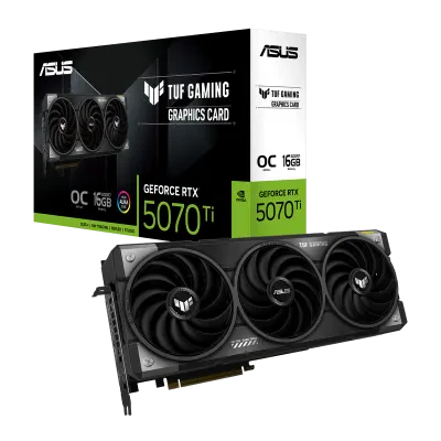 Placă Video ASUS TUF Gaming RTX5070Ti, 16GB GDDR7 256bit
