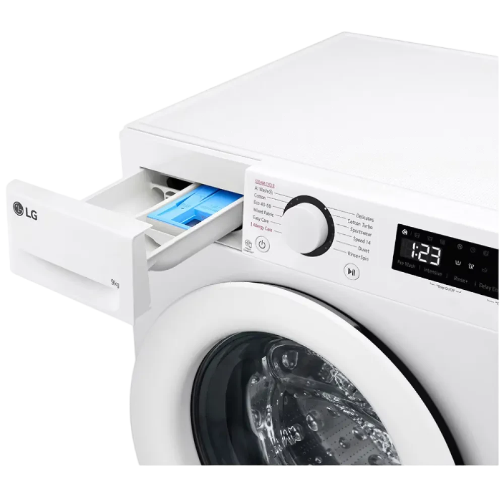 Стиральная машина LG F4WR509SWW, 9кг, Белый