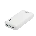 Acumulator extern Rivacase VA2572, 20000mAh, Alb