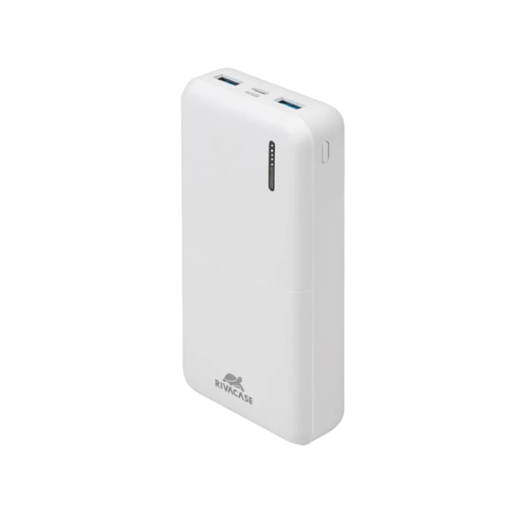 Acumulator extern Rivacase VA2572, 20000mAh, Alb