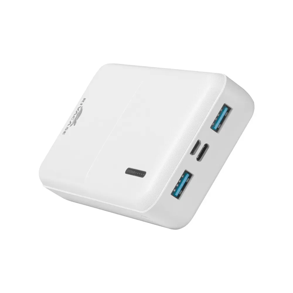 Acumulator extern Rivacase VA2572, 20000mAh, Alb