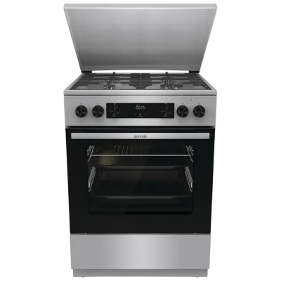Aragaz Mixt Gorenje GKS6C71XF, Oțel inoxidabil