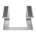 Stand pentru laptop Gembird NBS-D1-01, 15,6", Argintiu