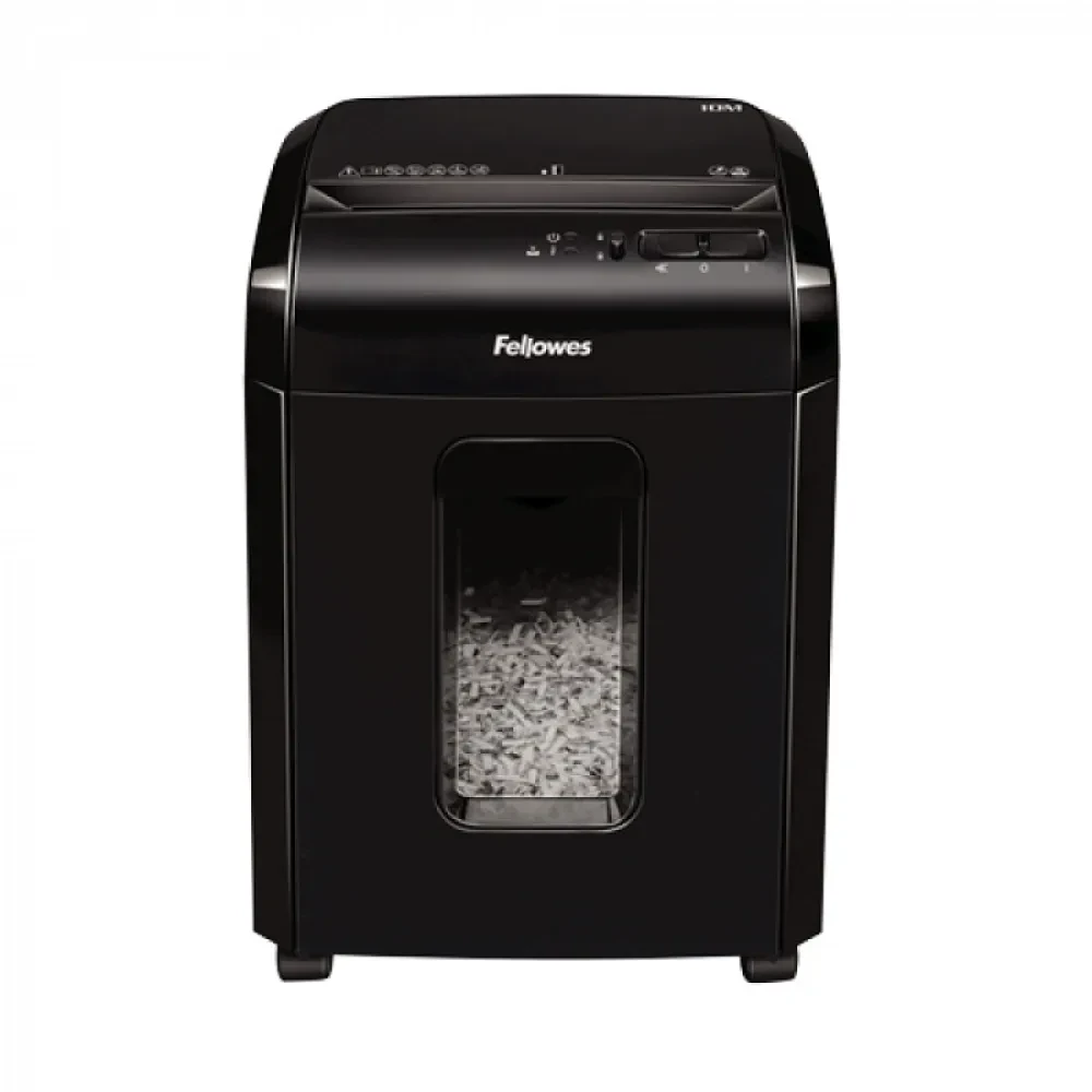Шредер Fellowes Powershred® 10M, Чёрный