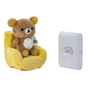 Imprimantă foto instax Mini Link 2 Rilakkuma Special Edition, 62 x 46 mm, Clay White