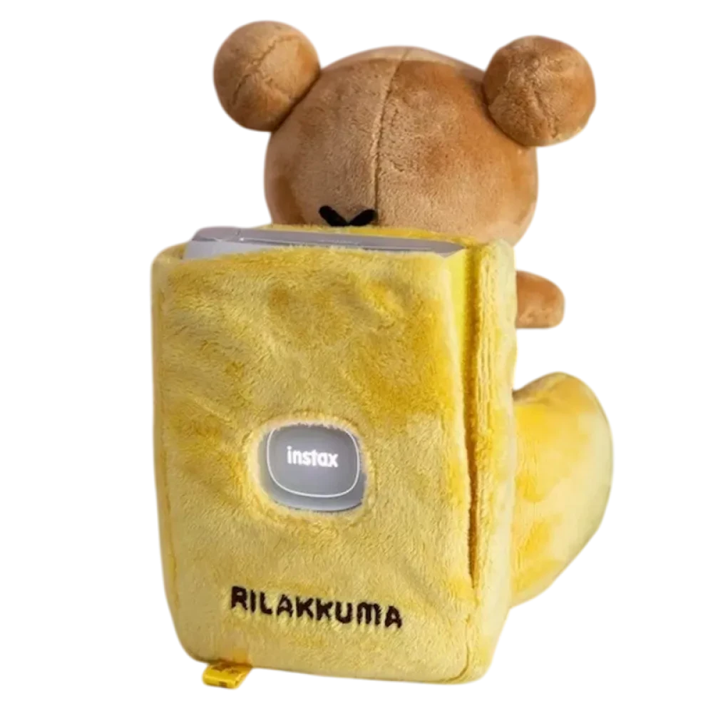 Imprimantă foto instax Mini Link 2 Rilakkuma Special Edition, 62 x 46 mm, Clay White