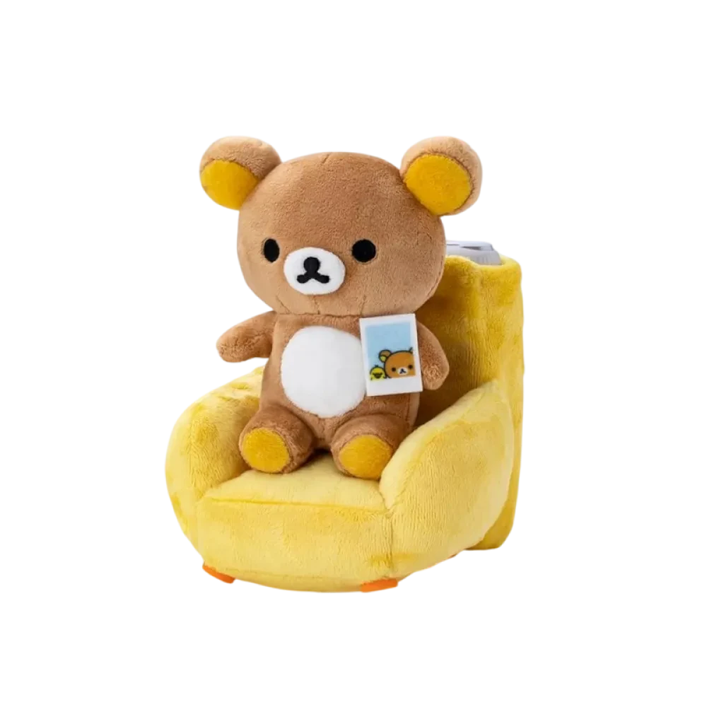 Imprimantă foto instax Mini Link 2 Rilakkuma Special Edition, 62 x 46 mm, Clay White