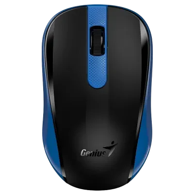 Mouse Wireless Genius NX-8008S, Negru/Albastru