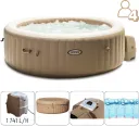 INTEX Jacuzzi SPA gonflabil “Bubble Massage” 196х71 cm, 795L, 4 persoane
