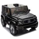 Машина MERCEDES-BENZ EQG, Аккумулятор 12V9AH, 2 мотора 90W, EVA колеса, кожаные сидения