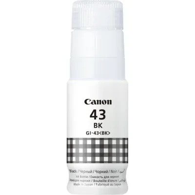 Контейнер с чернилами Canon GI-43, 60мл, Черный