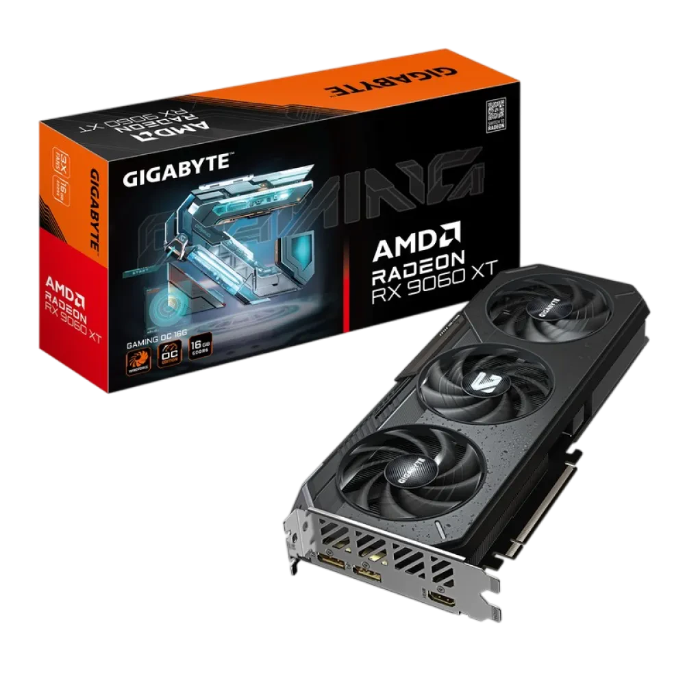Видеокарта Gigabyte GV-R9060XTGAMING OC-16GD, 16 ГБ GDDR6 128бит