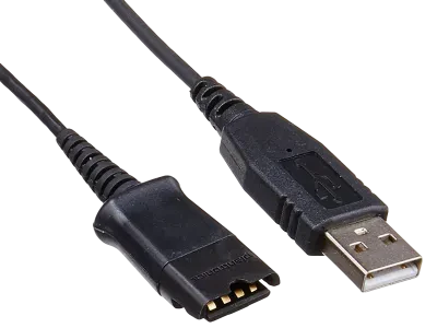 USB-адаптер Plantronics DA40, Чёрный