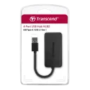 USB-концентратор Transcend HUB2, Чёрный