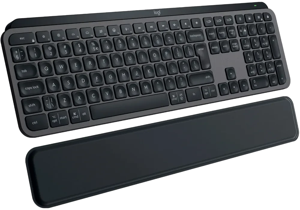 Клавиатура Logitech MX Keys S, Беспроводное, Графитовый