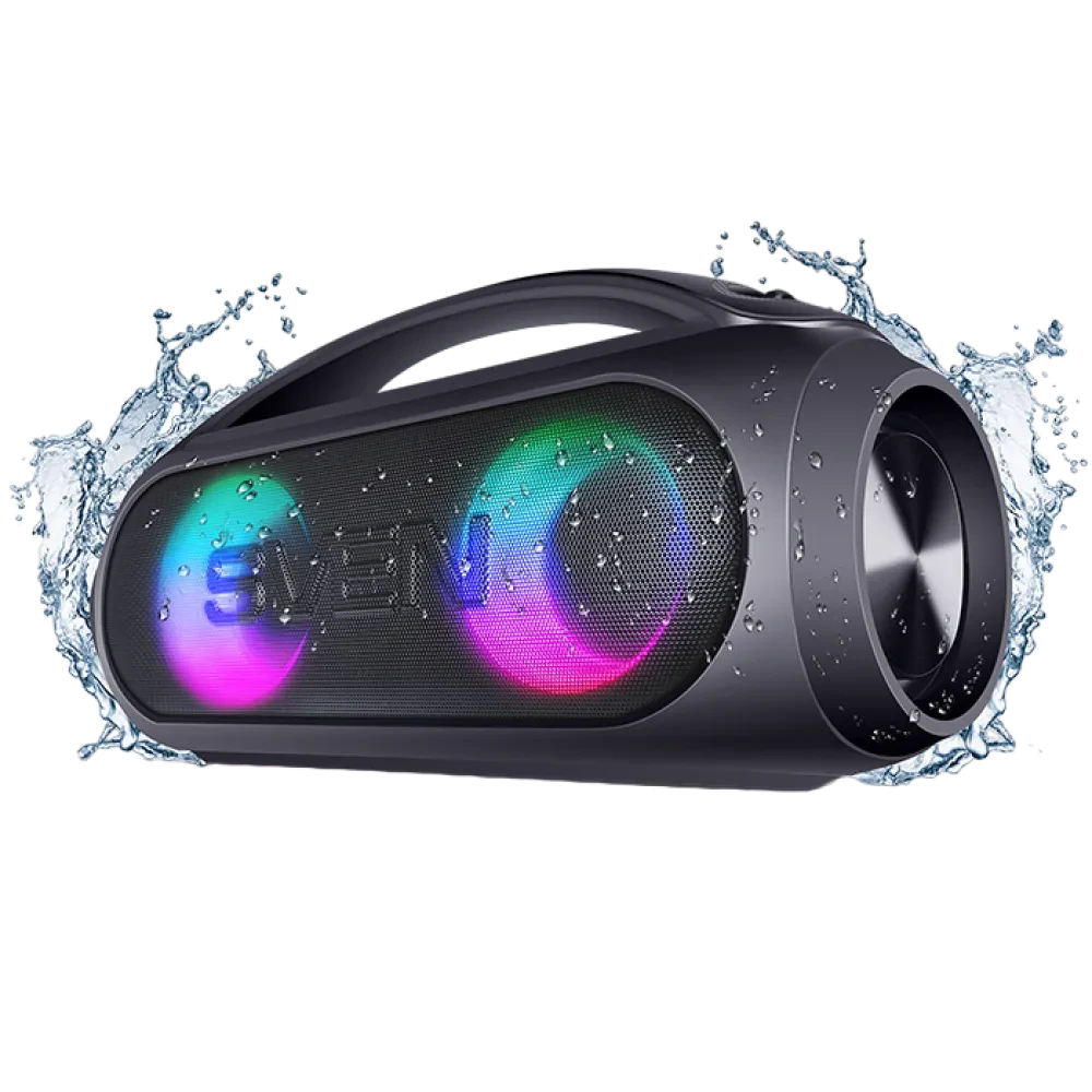 Портативная колонка SVEN PS-380, Чёрный