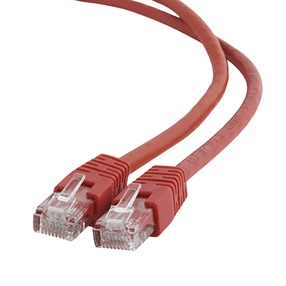 Patch cord Cablexpert PP6U-3M/R, Cat6 UTP, 3m, Roșu