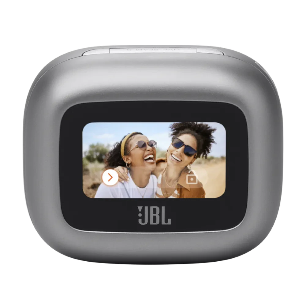 Căști JBL LIVE Beam 3, Argintiu