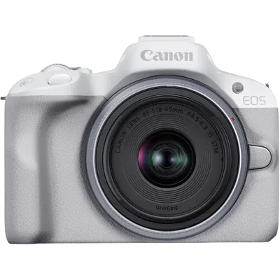 Aparat Foto Mirrorless Canon EOS R50 &amp; RF-S 18-45mm f/4.5-6.3 IS STM KIT