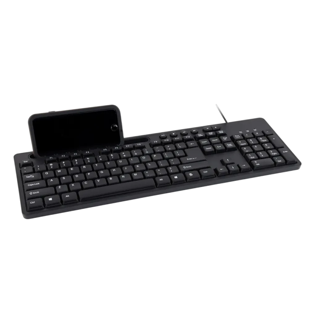 Клавиатура Gembird KB-UM-108, Проводное, Чёрный