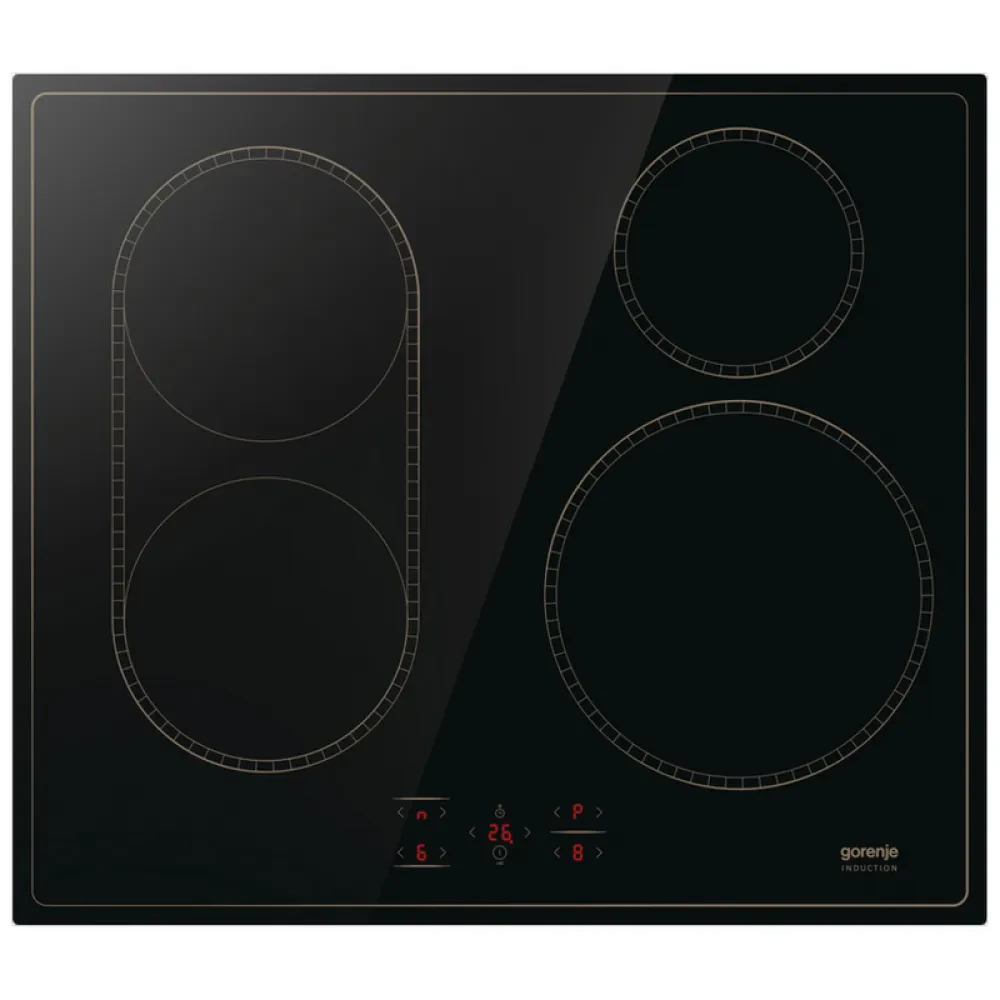 Plită cu inducție Gorenje GI6421CLBSC, Negru