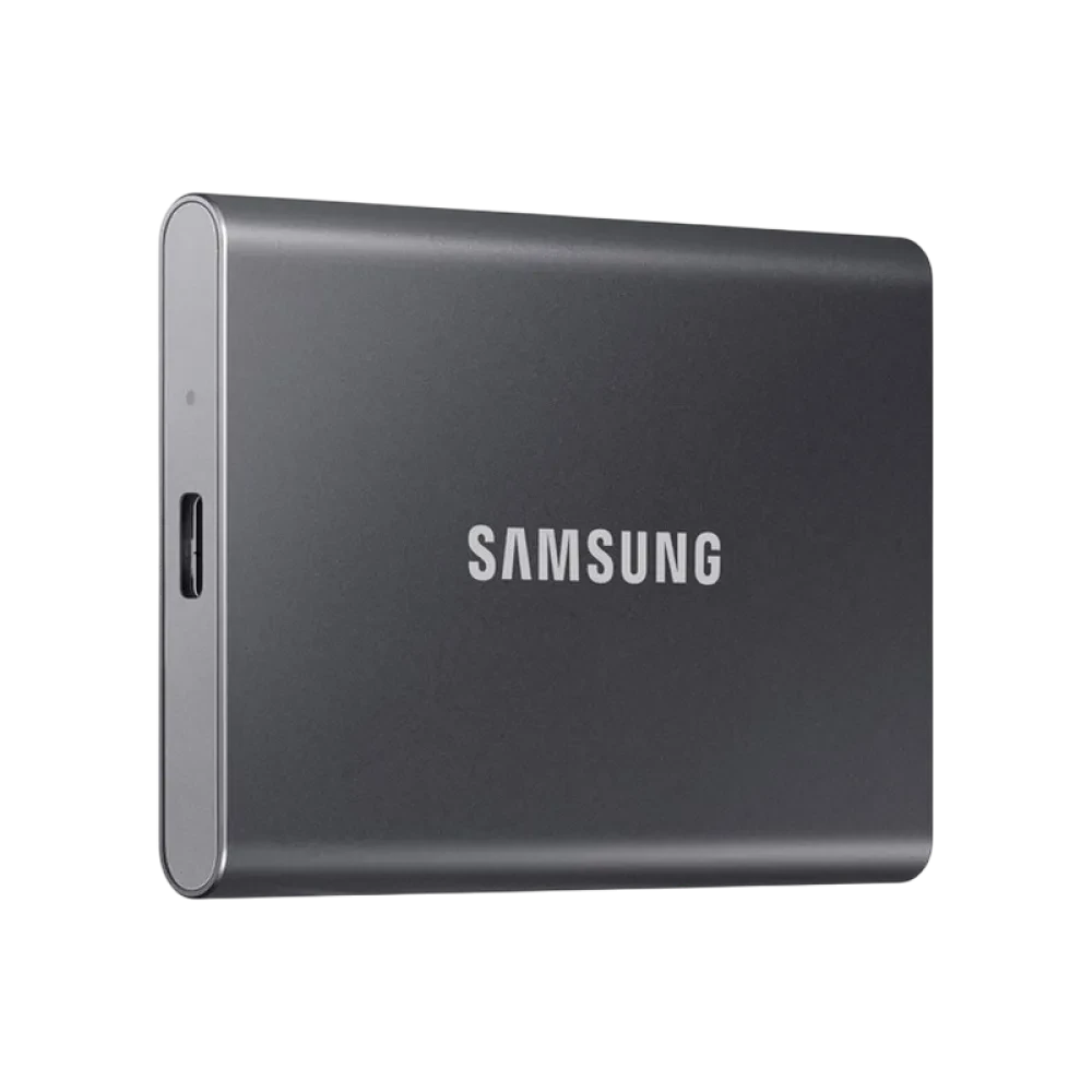 SSD portabil extern Samsung T7, 4 TB, Titan Gray (MU-PC4T0T/WW)