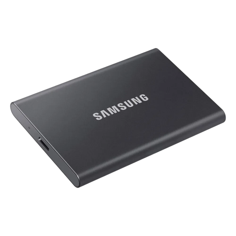 SSD portabil extern Samsung T7, 4 TB, Titan Gray (MU-PC4T0T/WW)