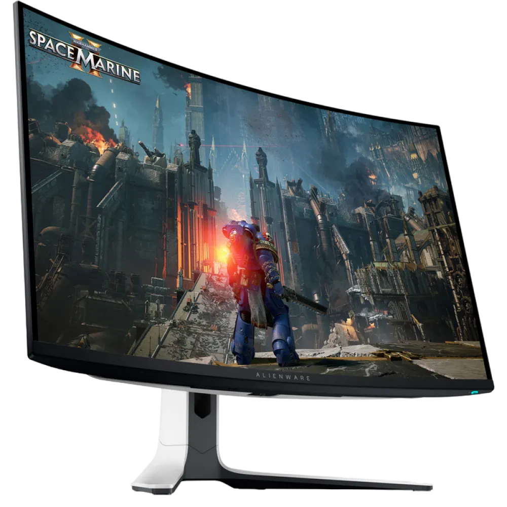 32" Игровой монитор DELL AW3225QF, QD OLED 3840x2160 4K UHD, Черный | Белый