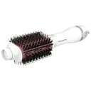 Uscător de păr-perie Rowenta Volumizer Oval Brush CF6135F0, 800 W, Alb | Roz