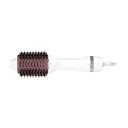 Uscător de păr-perie Rowenta Volumizer Oval Brush CF6135F0, 800 W, Alb | Roz