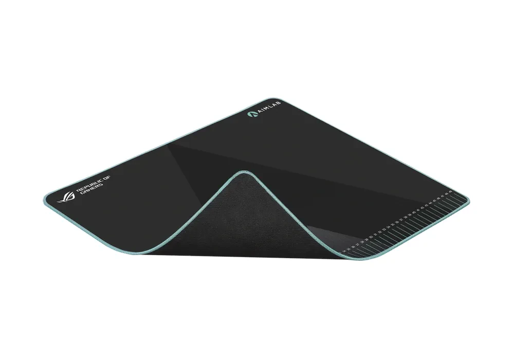 Игровой коврик для мыши ASUS ROG Hone Ace Aim Lab Edition, Large, Чёрный