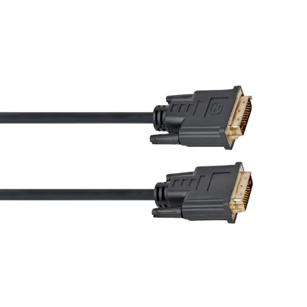 Cablu Video Cablexpert CC-DVI2-BK-15, DVI-D (M) - DVI-D (M), 4,5m, Negru