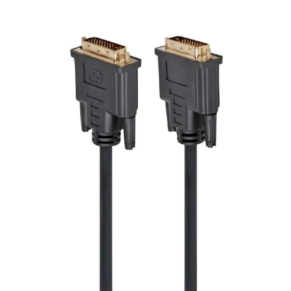 Cablu Video Cablexpert CC-DVI2-BK-15, DVI-D (M) - DVI-D (M), 4,5m, Negru