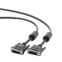Cablu Video Cablexpert CC-DVI2-BK-15, DVI-D (M) - DVI-D (M), 4,5m, Negru