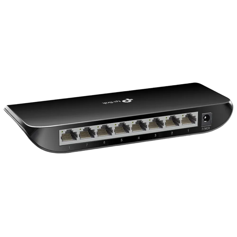 Switch de rețea TP-LINK TL-SG1008D, 8x 10/100/1000 Mbps