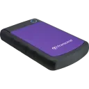 Внешний портативный жесткий диск Transcend StoreJet 25H3P, 1 ТБ, Серый/Фиолетовый (TS1TSJ25H3P)