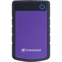 Внешний портативный жесткий диск Transcend StoreJet 25H3P, 1 ТБ, Серый/Фиолетовый (TS1TSJ25H3P)